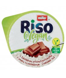 Müller tejberizs 160g vegán csoki
