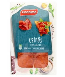 Finonimo szalámi 75g csípõs