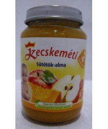 Kecskeméti bébiétel 190g alma-sütõtök desszert(4 hó)