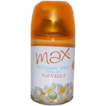 Max aeroszolos légfrissítõ utántöltõ 260ml vanilia