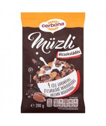 cerbona müzli 200g étcsokis