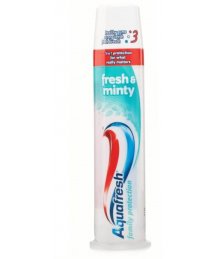 Aquafresh fogkrém 100ml Fresh & minty