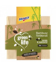 Hewa Green Life Törlõkendõ Bambusz 3db