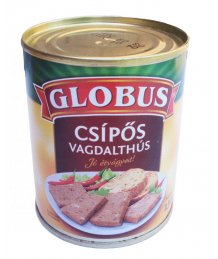 Globus csípõs vagdalthús 130g