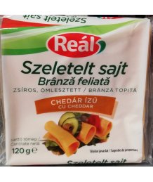 Reál sajtszelet chedár ízû 120g