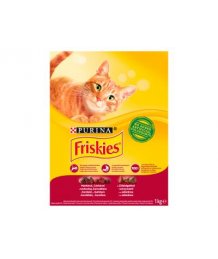 Friskies száraz macskaeledel 1kg marha-csirke-zöldség