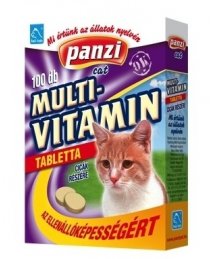 Panzi Macska Multivitamin(100db)
