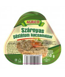 Agrico Szárnyas pástétom Kacsamájjal 110g Oval