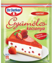 Dr.Oetker Gyümölcskocsonya Eper 90/100g