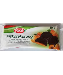 Reál piskóta korong 135g sárgabarack