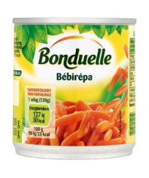 Bonduelle zöldségkonzerv bébirépa 400g