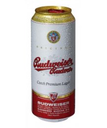Budweiser Budvar Premium Lager 0,5l dobozos sör