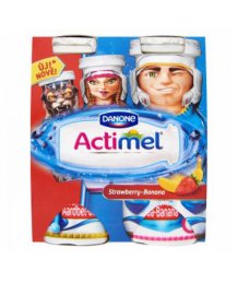 Danone Actikids 4*100g eper-banán