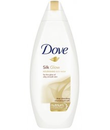 Dove tusfürdõ 250ml Silk Glow põrpuhító selyem