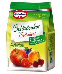 Dr. Oetker Befõzõcukor 350g sztivia édesítõszerrel