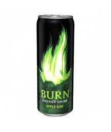 Burn energiaital 0,25l alma-kiwi dobozos