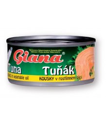 Giana tonhaldarabok olajban 185g/130gTT