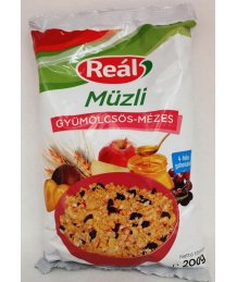 Reál müzli 200g gyümölcsös-mézes