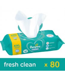 Pampers babatörlõ 80db fresh clean