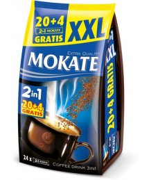 Mokate 2:1 instant kávé XXL (20+4)*14g