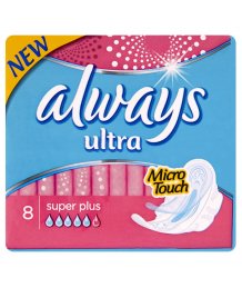 Always Ultra egészségügyi betét 8db super+