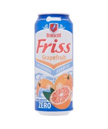 Borsodi Friss Zero Grapefruit alkoholment.dob.sör 0,5l
