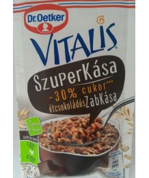 Dr. Oetker szuperkása 50g étcsokoládés -30% cukortart.