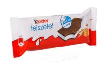 Kinder Tejszelet tejes töltésû sütemény 28 g