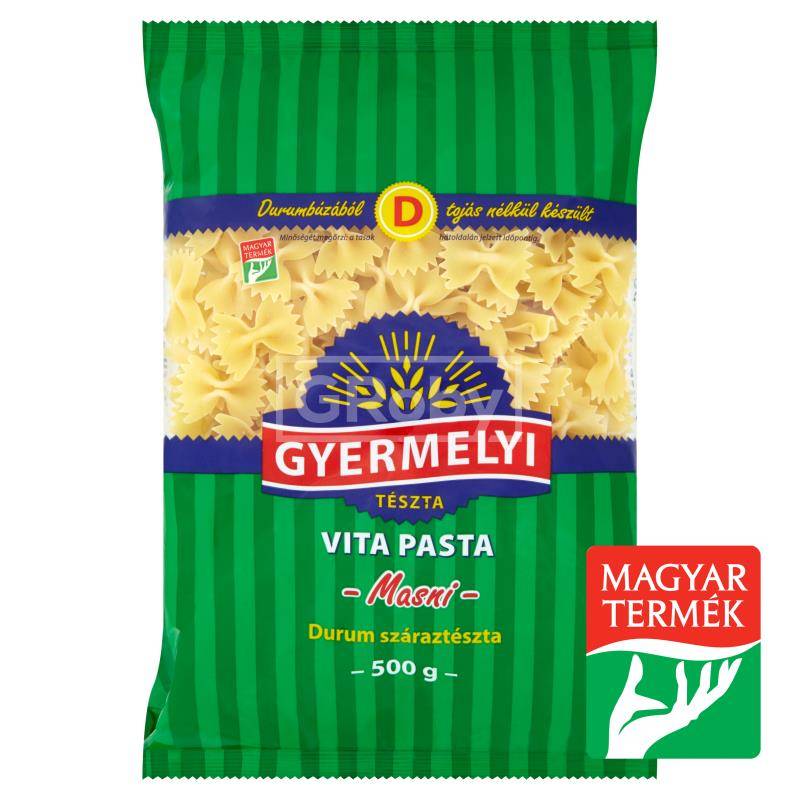 Gyermelyi Vita Pasta 500g Masni durum tészta Kikilla Shop
